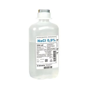 Isotone NaCl 0,9% Ecoflac Plus, 10 x 500 ml