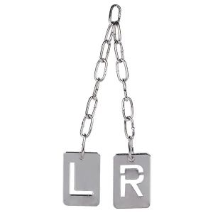 Röntgen-metaaltekenset met ketting