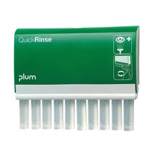 Quickrinse dispenser, inclusief 2 x 5 oogspoelampullen à 20 ml