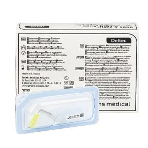 Port-A-Cath naald, 22G x 38 mm, 12 stuks