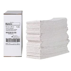 Biplatrix gipslonguetten op rol, 10 cm x 100 m