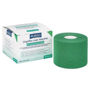 Urgoflex Color elastisch windsel, 20 m x 8 cm, geel