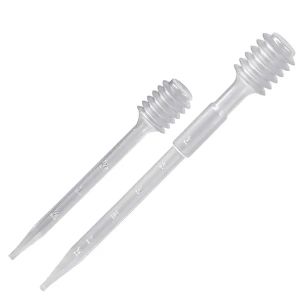 Wegwerp druppelpipet 5 ml, lengte 194 mm, diameter 10 mm, 12 x 100 stuks