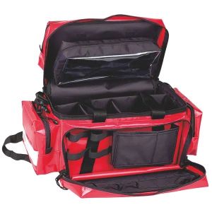 Lifebox Notfalltasche type Profi, planeweefsel, blauw/zwart, leeg