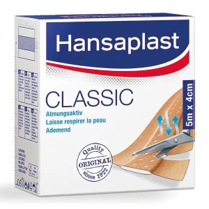 Hansaplast Classic, 4 cm x 5 m