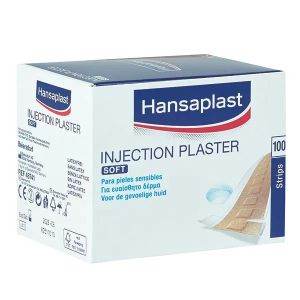 Hansaplast Soft Strips wondpleister, formaat 4 cm x 1,9 cm, 100 stuks