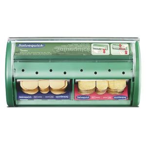 Salvequick pleisterdispenser, gevuld, groen