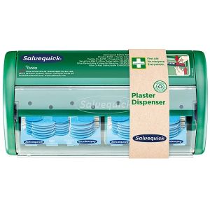 Salvequick pleisterdispenser Blue Detectable, gevuld