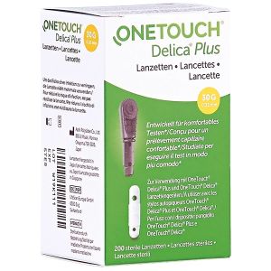 One Touch Delica Plus naaldlancetten, 100 stuks