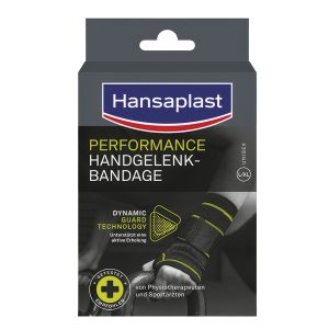 Hansaplast Sport polsbandage voor ondersteuning van het polsgewricht, maat M