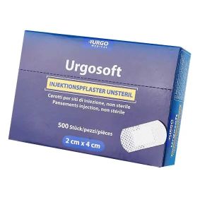Urgosoft injectiepleister rondom klevend, 2 x 6 cm, 500 stuks