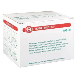 Nobaprotect FFP2-masker zonder ventiel, 20 stuks