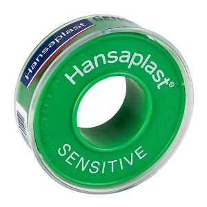 Hansaplast Sensitive fixatiepleister voor de gevoelige huid, 2,5 cm x 5 m