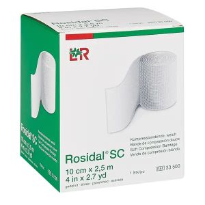 Rosidal SC zachte compressiezwachtel, 15 cm x 2,5 m