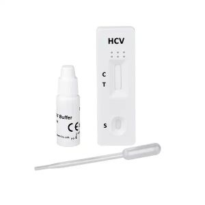 Cleartest Hepatitis C (HCV), 10 testen, inclusief toebehoren