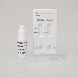 Cleartest light hFABP/Troponin I, 10 testen, inclusief toebehoren
