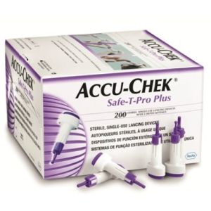Roche Accu-Chek Safe-T-Pro Plus lancetten, 200 stuks