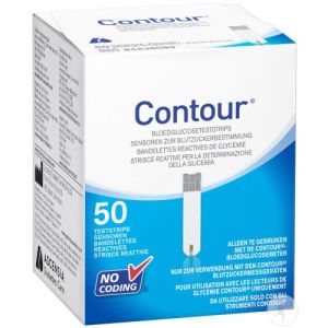 Contour teststrips, 50 stuks