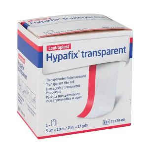 Hypafix transparent transparante fixatievlies met voorgesneden afdekpapier, individueel verpakt, 15 cm x 10 m (zonder PZN)