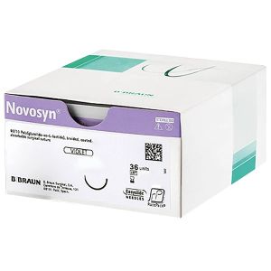 Novosyn HR-17 hechtdraad, USP 3/0, 70 cm, 36 stuks