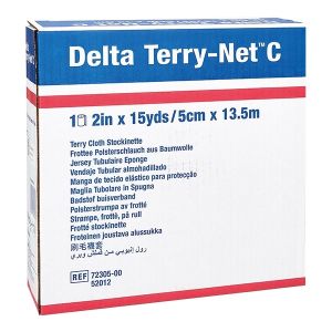 Delta Terry-Net C buisverband van katoen voor onder gipsverband, 5 cm x 13,5 m