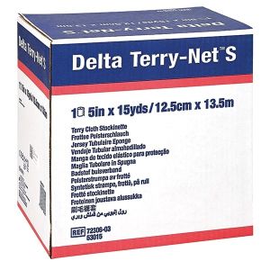 Delta Terry-Net S buisverband van synthetisch materiaal voor onder gipsverband, 10 cm x 13,5 m