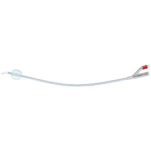 Rüsch Brillant silicone ballonkatheter uit Silkomed (100% silicone), transparant, CH 16, 5 stuks