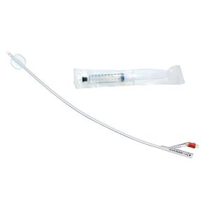 Rüsch Brilliant Comfort-katheter uit silicone, CH 24, 5 stuks
