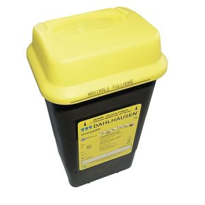 Sharpsafe veiligheidscontainer, 5 liter, met Dual protect pro