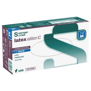 Sempermed Latex Edition IC, maat XL, poedervrij, extra groot, 90 stuks