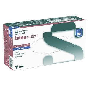 Sempermed Latex Comfort, maat XL, poedervrij, 90 stuks