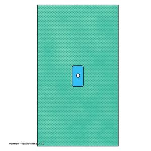 Raucodrape extremiteitendoek voor hand/voet, steriel, 2-laags, 100 x 175 cm, 20 stuks