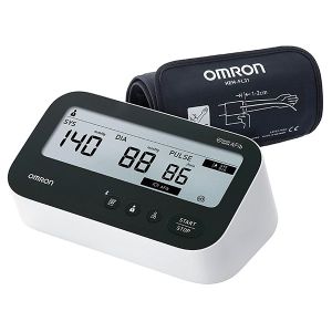 Omron M4 Connect AFib volautomatische bloeddrukmeter voor bovenarm, met Intelli Wrap manchet