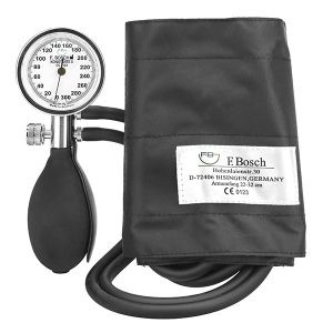 Konstante II bloeddrukmeter Chrome met zwarte klittenbandmanchet