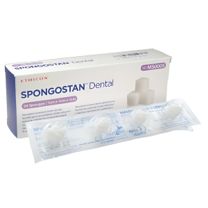 Spongostan Dental 1 x 1 x 1 cm, 24 stuks