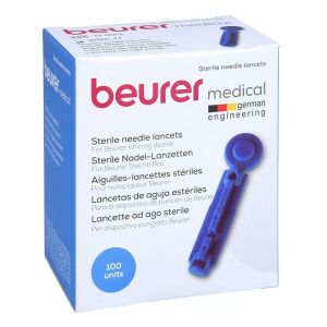 Beurer lancetten, 28G, 100 stuks