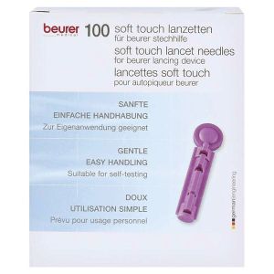 Beurer Soft Touch lancetten 33G, 100 stuks