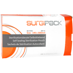 Surgipack Self-Seal sterilisatiezakjes, 190 x 300 mm, 200 stuks