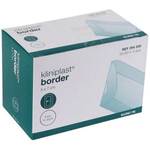 Kliniplast Border 5 x 7 cm, 50 stuks