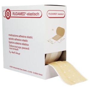 Rudamed elastisch wondpleister 5 m x 8 cm, 1 rol