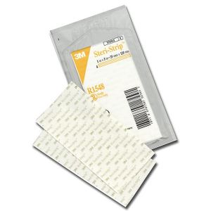 3M Steri-Strip wondsluitingen 25 x 125 mm, 4 strips