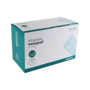 Klinipress Exsupad steriel absorberend verband, 9 x 12 cm, 50 stuks