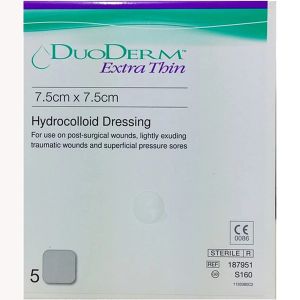 Duoderm Extra-Thin 7,5 x 7,5 cm, 5 stuks