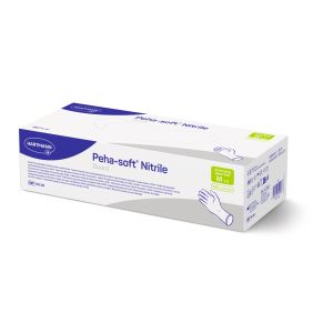 Peha-soft nitrile guard handschoenen M, 100 stuks
