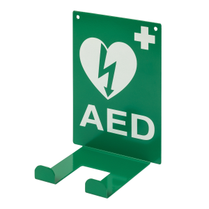 Universele AED-wandbeugel met pictogram