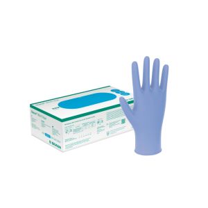 B. Braun Vasco Nitril blue onderzoekshandschoen poedervrij XS, 150 stuks