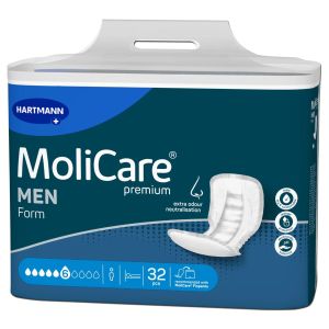 MoliCare Premium Form, 6 druppels MEN, 32 stuks