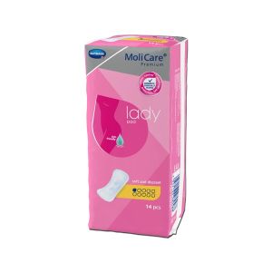 MoliCare Premium lady pad, 1 druppel, 14 stuks