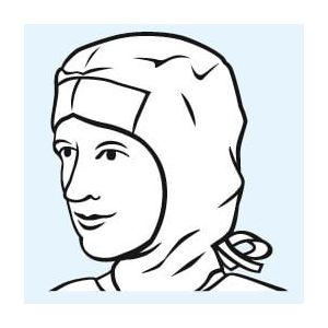 Foliodress cap Comfort Rondo Plus, 100 stuks