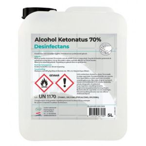 Alcohol Ketonatus 70%, 5 Liter
